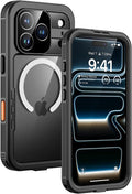 Lanhiem Magnetic for iPhone 17 Pro Case, IP68 Waterproof Dustproof, Built-in by LanhiemHome