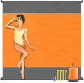 EASYFUN Beach Blanket Sandproof Oversized, Portable Picnic Mat by Unknown
