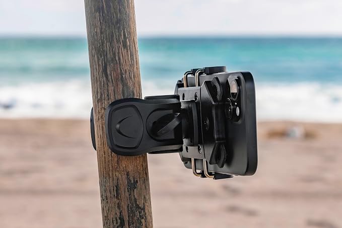 Beach Umbrella & Chair Phone Holder – Universal Clamp - Image 8
