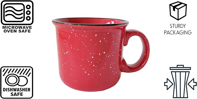 14oz Ceramic Campfire Coffee Mug - Image 5