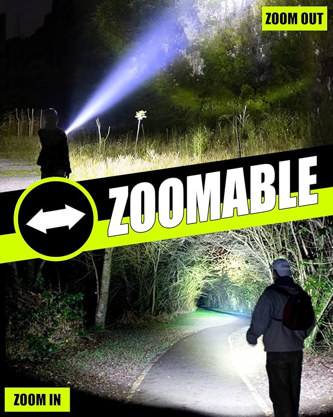 Victoper LED Flashlights 2 Pack, High Powered Lumens Super Bright Tactical - Image 4