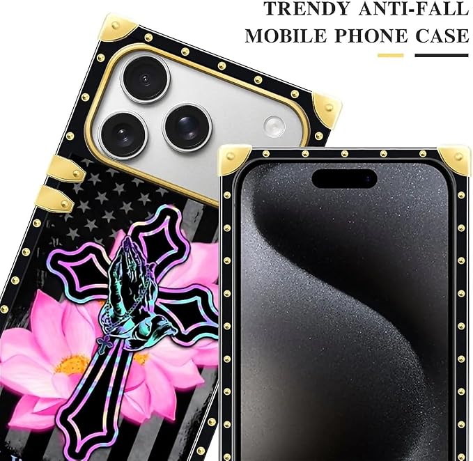 for iPhone 17 Pro Case Luxury Golden Decoration - Image 4