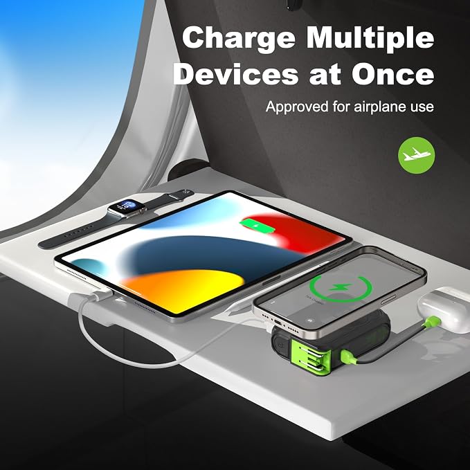 SEANCHEER P05 Portable Charger, Magnetic Power Bank, Small Wireless PowerBank - Image 6