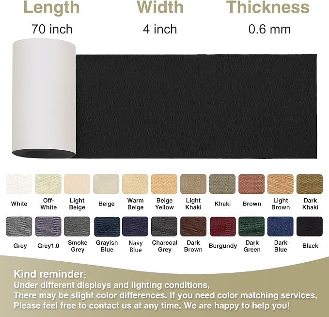 Gheeidau Canvas Repair Tape 4×70 Inch Waterproof Self-Adhesive Fabric Repair - Image 4