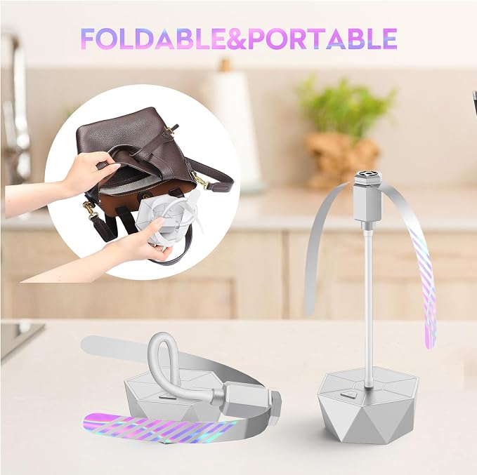 PIMAG Fly Fans for Tables, Fly Repellent Fan Outdoor Indoor Keep Flies Away - Image 2