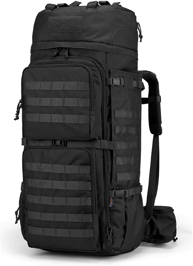 Mardingtop 75L Molle Hiking Internal Frame Backpacks by Mardingtop