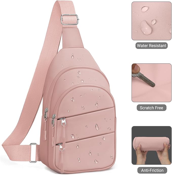 Tuwubi Crossbody Bags for Women, Sling Bag for Men, Small Hiking Backpack Anti - Image 5