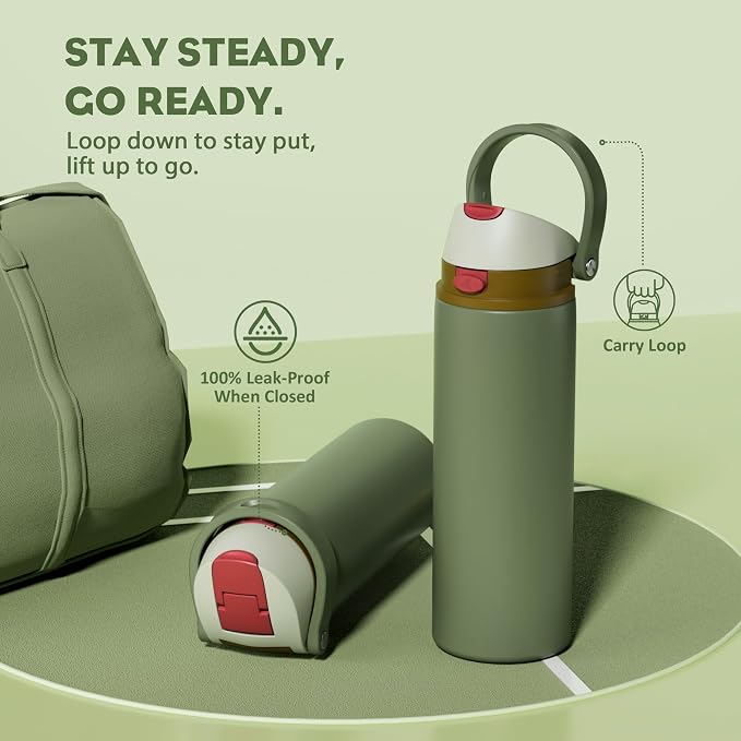 POWCAN 24 oz Insulated Water Bottle - Image 3