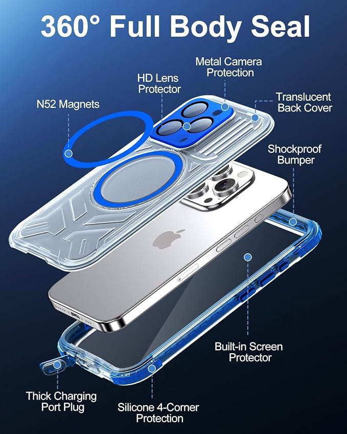 for iPhone 15 Pro Waterproof Case - Image 4
