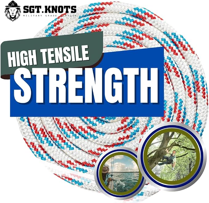 SGT KNOTS Arborist Double Braided Polyester Rope - Image 2