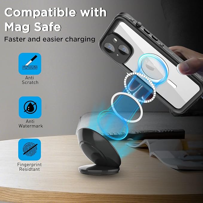 AICase for iPhone 14 Case Waterproof, Compatible - Image 3