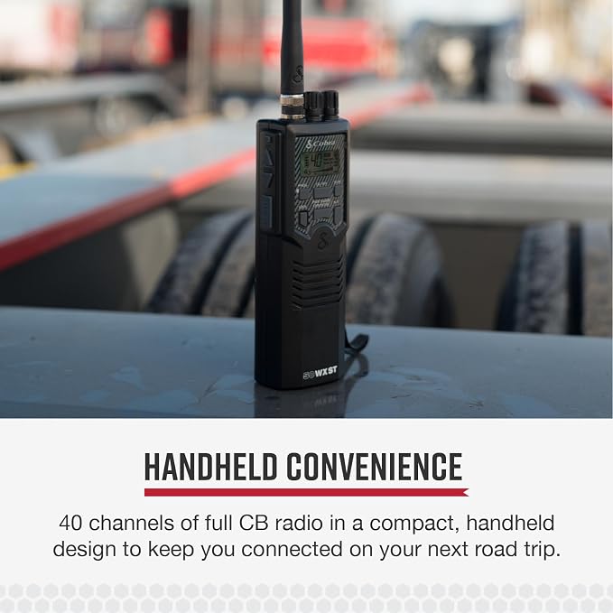 Cobra HH50WXST Handheld CB Radio - Image 2