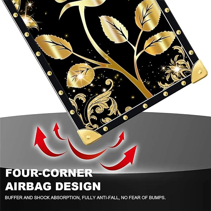 for iPhone 17 Pro Case Luxury Golden Decoration - Image 6