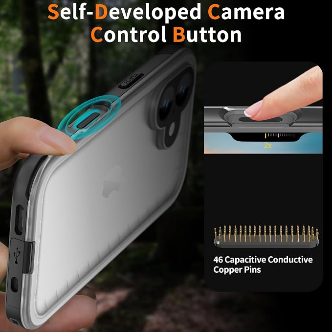 Cozycase for iPhone 16 Case Waterproof - Image 7