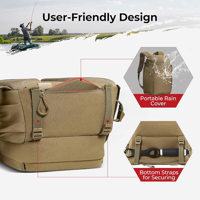 Piscifun Fishing Tackle Backpack - Image 7