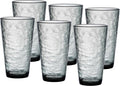 KLIFA- RIPPLE- 22.5 ounce, Acrylic Highball Drinking Glasses, Shatter-proof Cups by KLIFAHome