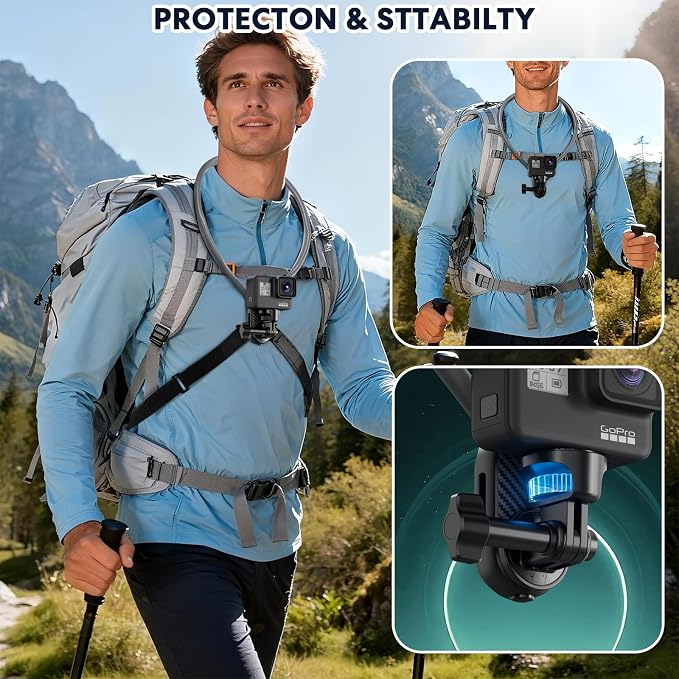 Hamillar Camera Phone Chest Neck Mount Holder - Image 3