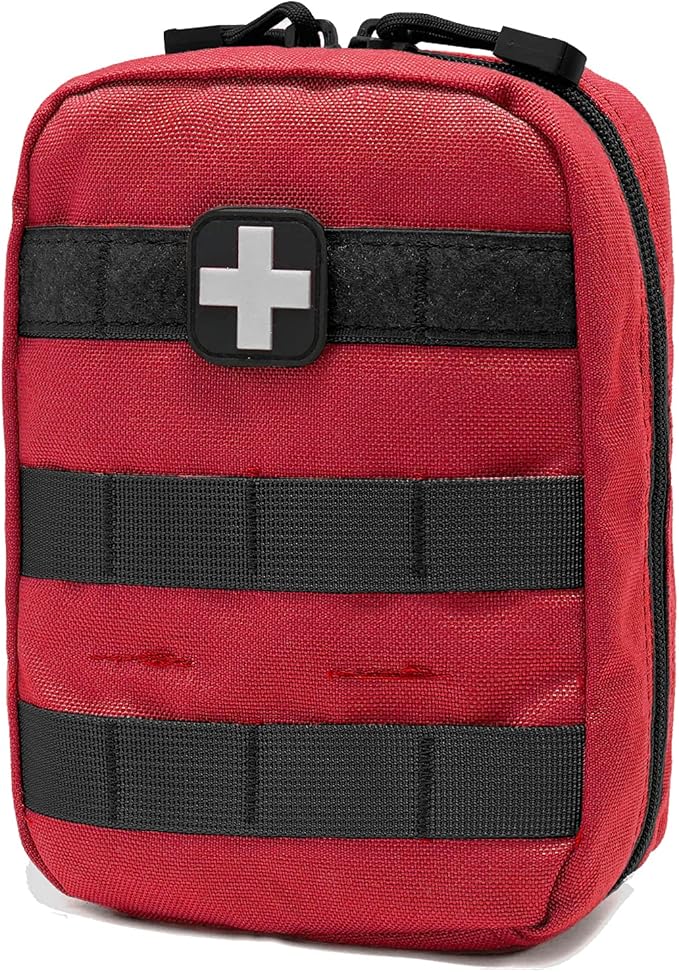 Carlebben EMT Pouch MOLLE Ifak Pouch Tactical MOLLE Medical First Aid Kit by Carlebben
