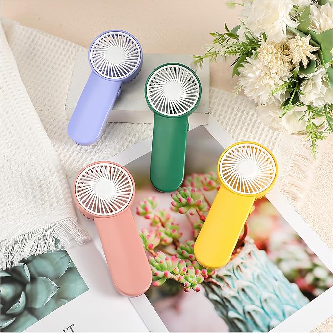 Sumind 64 Pcs Small Personal Portable Fan Mini Handheld Bulk 1 Speed Electric - Image 2