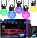 APPECK Outdoor String Lights 150ft, RGBW Color Changing Patio Lights by APPECK