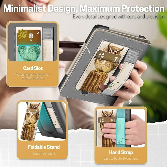 TNP Stand Case for Kindle Paperwhite 12th Generation 2024 / Kindle Colorsoft - Image 3
