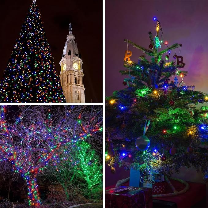 Upgrade 4Pack 400LED Solar String Lights - Image 7