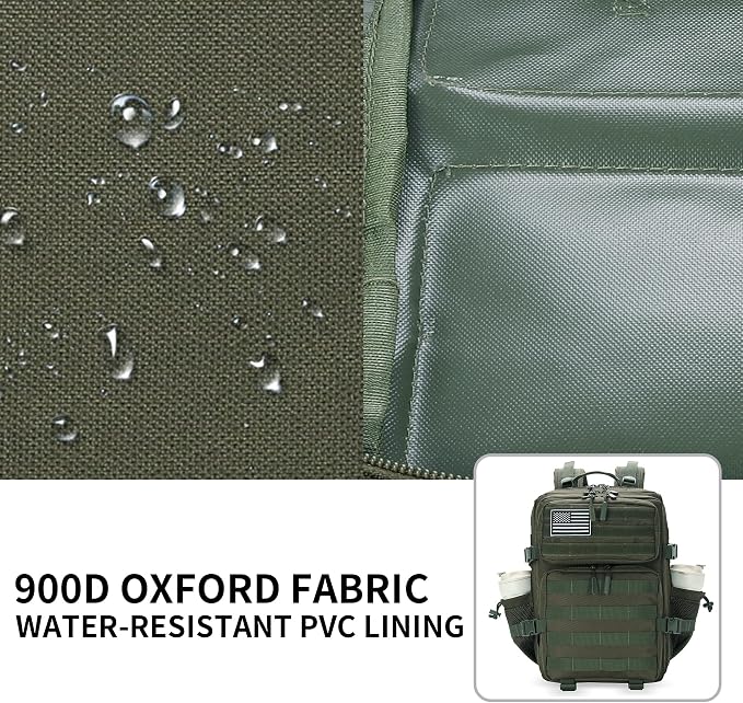 Lovelinks21 25L Military Tactical Backpack Small Assault Pack Molle Daypack - Image 3