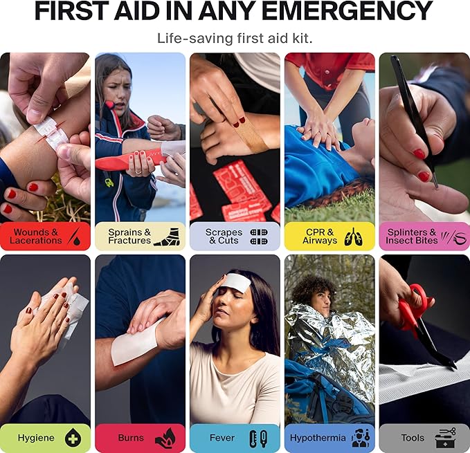 SurviveX Large Pro First Aid Kit - Image 5
