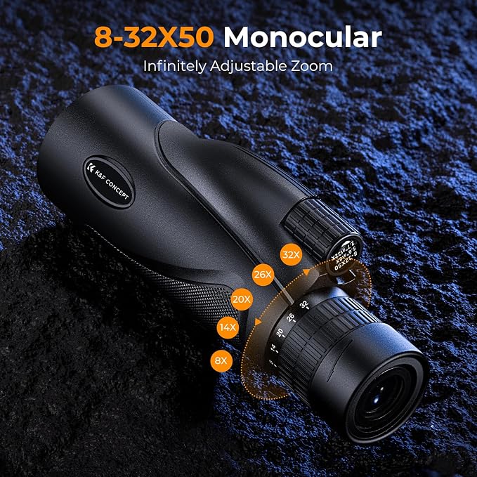 K&F Concept 8-32X50 Zoom Monocular - Image 2