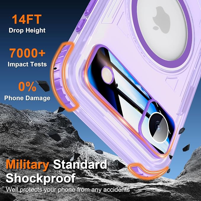 WIFORT for iPhone 17 Air Waterproof Case, - Image 8