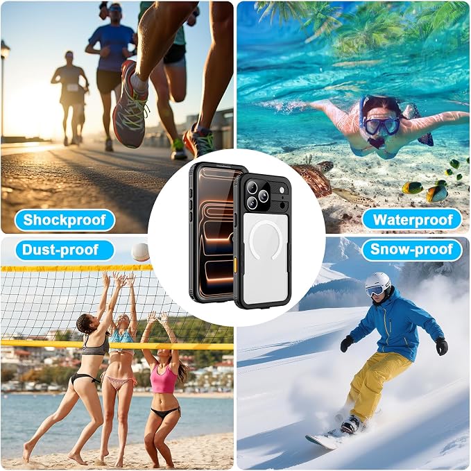 for Waterproof iPhone Case Compatible - Image 8