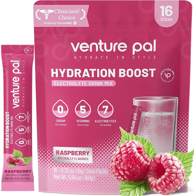 Venture Pal Sugar Free Electrolytes Powder Packets by VenturePal