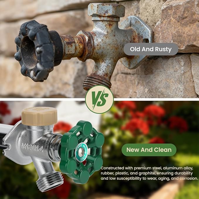 Watflow Frost Outdoor Faucet Repair Kit, Hose Bib Replacement - Image 4