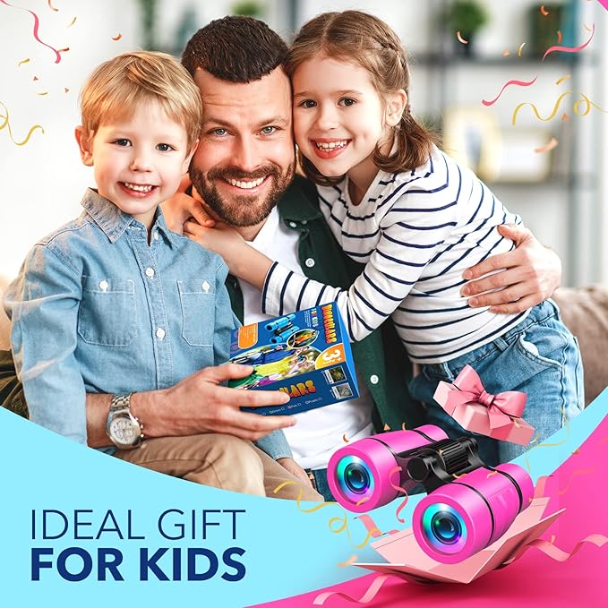 Toys for 3-7 Year Old Girls: LET'S GO! Binoculars for Kids Bird - Image 6