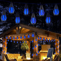 Solar String Lights for Outside, 21Ft Solar Patio Lights by Jnaurb