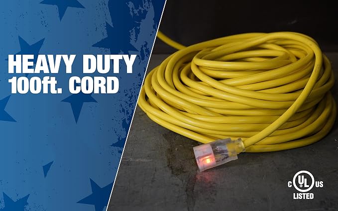 Southwire Outdoor Extension Cord – Durable Vinyl Jacket - Image 2