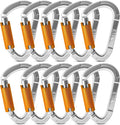 FVW Auto Locking Rock Climbing Carabiner Clips, Professional 25KN Heavy Duty by FVWELECTRICLUNCHBOX