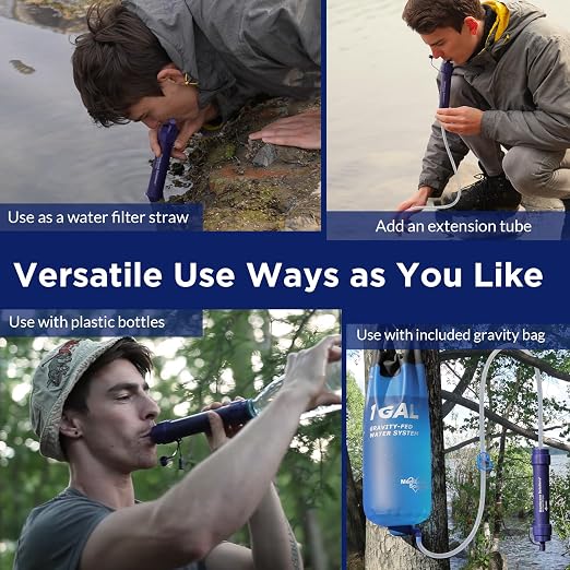 Membrane Solutions Gravity Water Filter 1 Gallon, NSF/ANSI 42&372&401 Certified - Image 6
