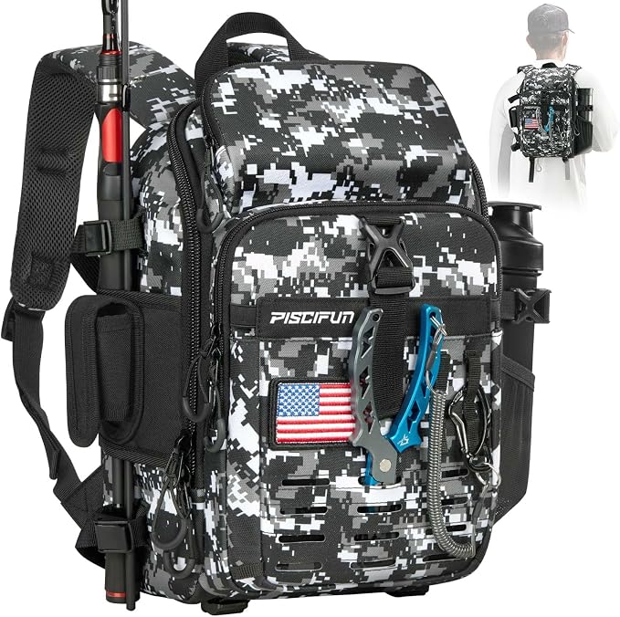 Piscifun Fishing Tackle Backpack by Piscifun