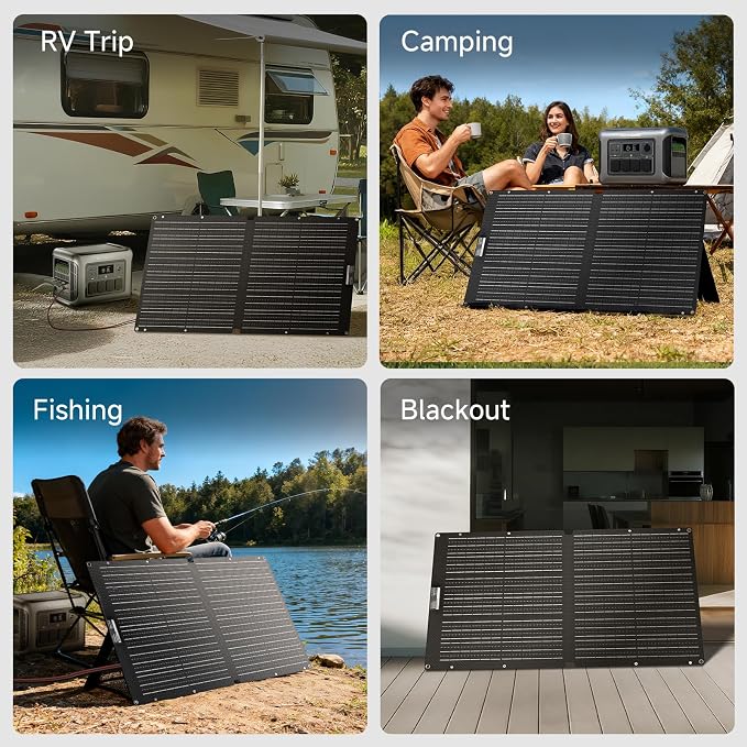 ALLPOWERS SE100 100W Portable Solar Panel Charger, High-Efficiency 23-25% - Image 4