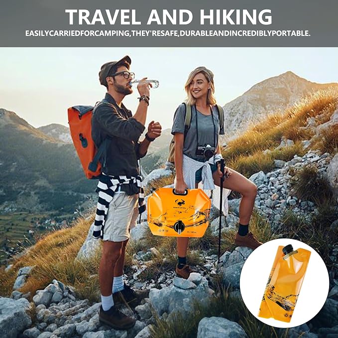 Collapsible 8L Water Storage Bag, BPA-Free Portable Folding Water Jug - Image 6