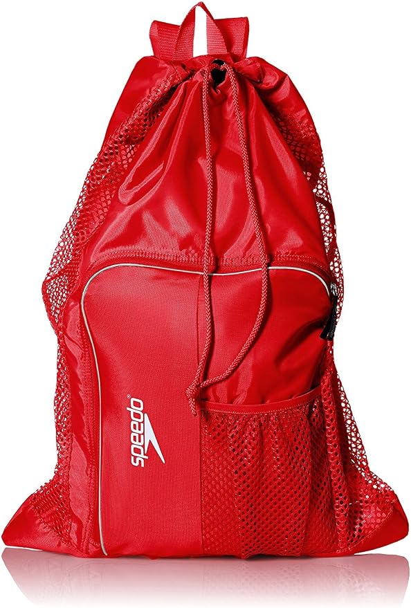 Speedo Unisex-Adult Drawstring Deluxe Ventilator Mesh Equipment Bag by Speedo