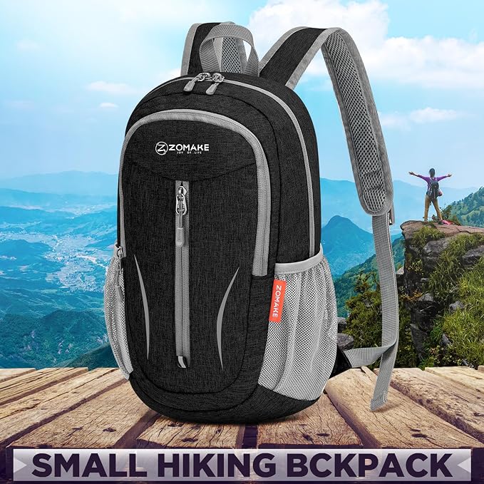 ZOMAKE Ultra Lightweight Packable Backpack 10L, Small Foldable Backpacks Hiking - Image 7