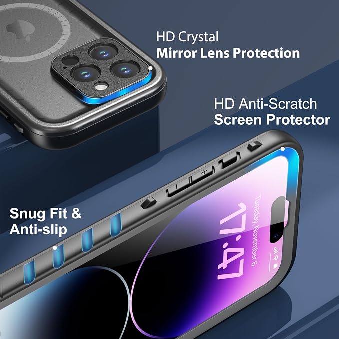 SPORTLINK for iPhone 14 Pro Max Case Waterproof - Image 6