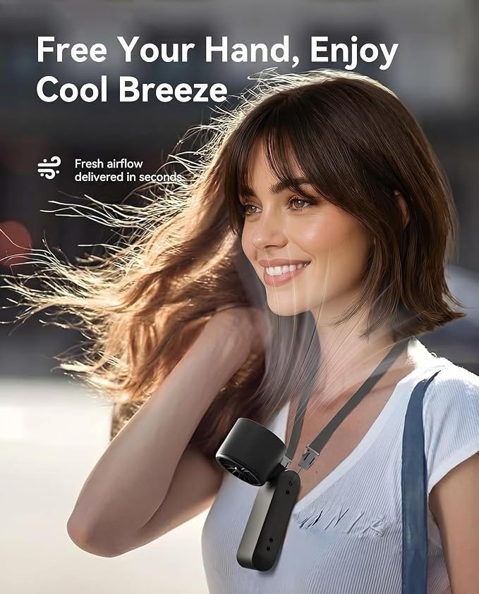 Portable Handheld Fan, Ice Cooling Turbo Fan, 20000 RPM Handheld Personal Fan - Image 7