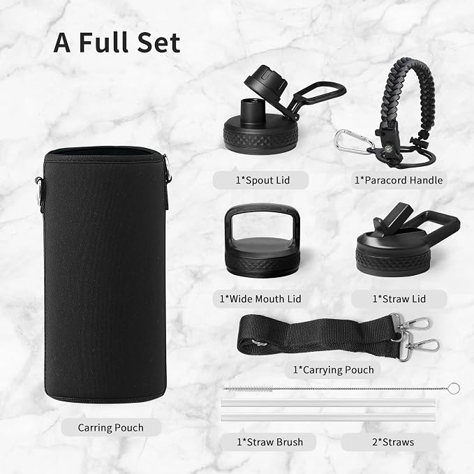 Trebo 32 oz Water Bottle Insulated - Image 7