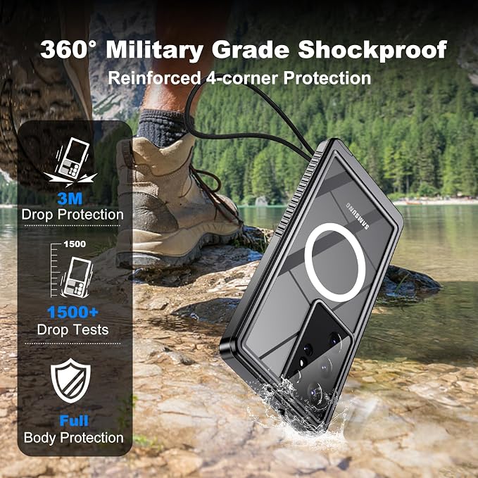 for Samsung Galaxy S23 Ultra Waterproof Case - Image 6