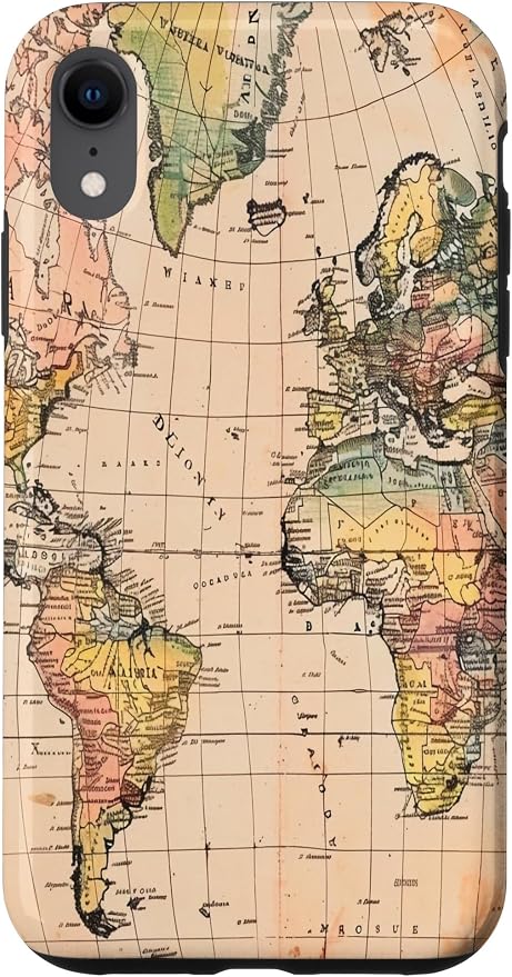 World Map, Old Map of the World Case by Unknown
