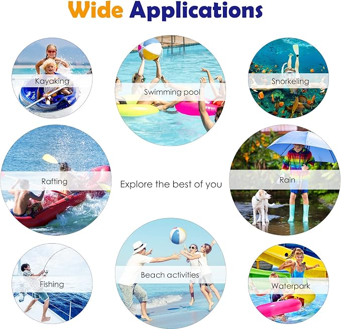 Flutesan 40 Pack Universal Clear Waterproof Phone Pouch Cell Phone Pouch Dry - Image 7