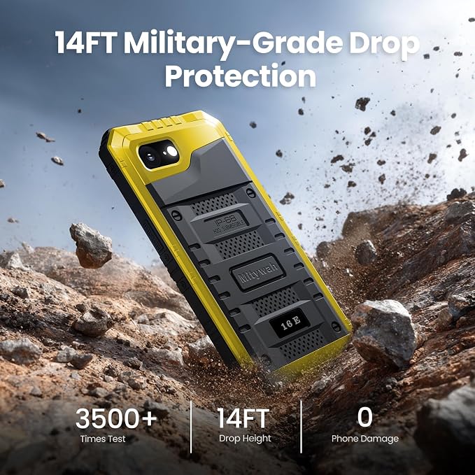 Mitywah Waterproof Case for iPhone 16e and for iPhone 17e, Shockproof Heavy - Image 5